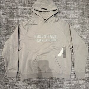 Gray essentials Hoodie